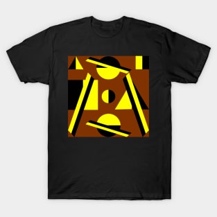 Minimalist geometry Bauhaus school T-Shirt